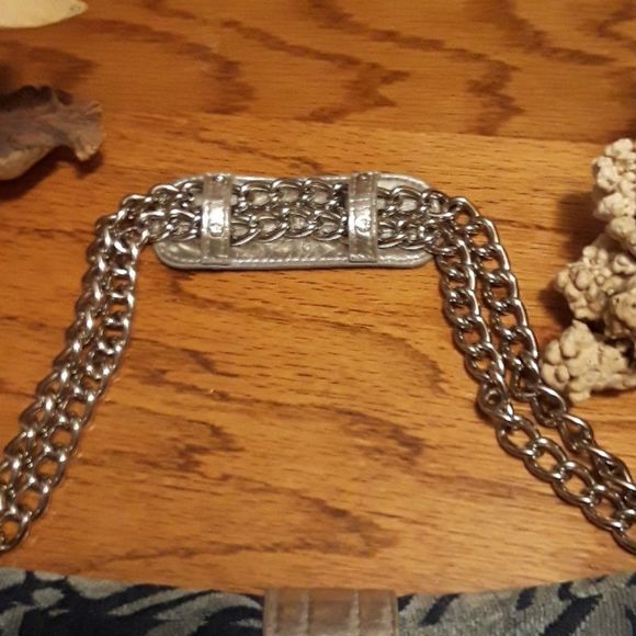 Blue and Silver Velvet Material Purse - Picture 3 of 6